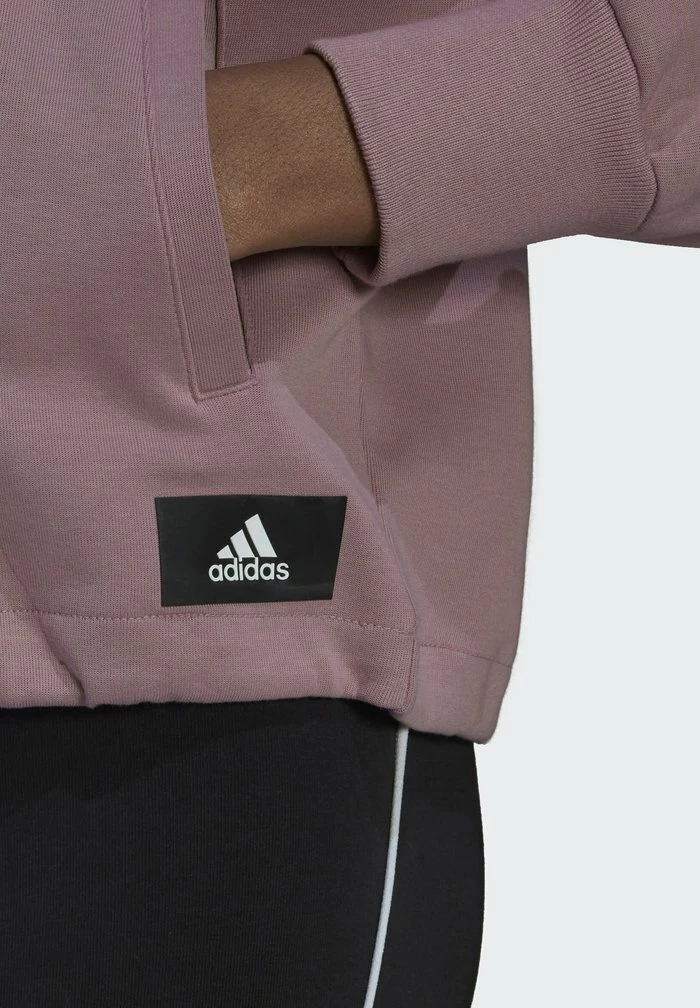 Adidas Performance FUTURE ICONS QUARTER ZIP - Sweatshirt - Purple 7 Adidas Performance FUTURE ICONS QUARTER ZIP - Sweatshirt - Purple - Image 5