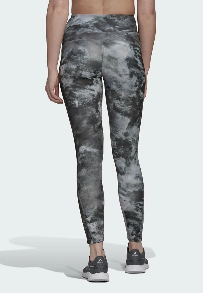Adidas Performance Saldana - Leggings - Grey 4 Adidas Performance Saldana - Leggings - Grey - Image 2