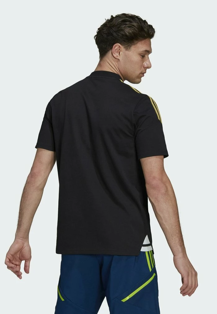 Adidas Performance POLO JUVENTUS CONDIVO - Print T-shirt - Black 4 Adidas Performance POLO JUVENTUS CONDIVO - Print T-shirt - Black - Image 2