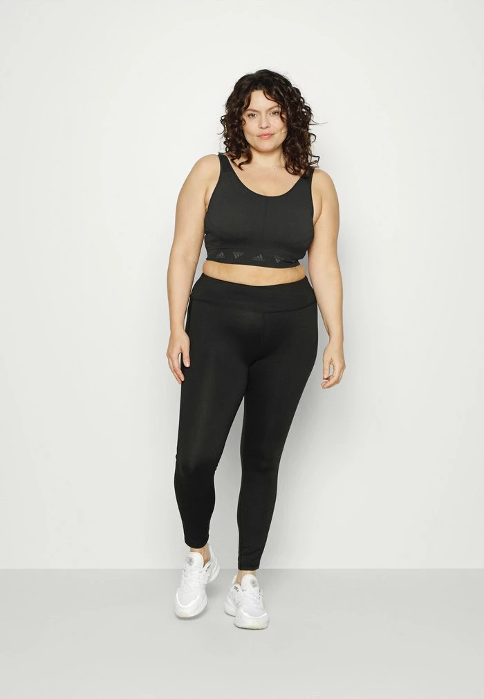 Adidas Performance AEROKNIT - Light Support Sports Bra - Black 4 Adidas Performance AEROKNIT - Light Support Sports Bra - Black - Image 2