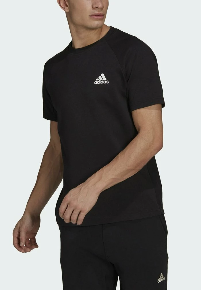Adidas Performance GAMEDAY - Basic T-shirt - Black 5 Adidas Performance GAMEDAY - Basic T-shirt - Black - Image 3