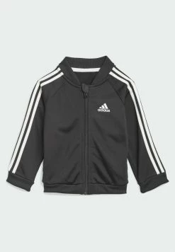 Adidas Performance 3 STRIPES TRICOT TRACKSUIT - Tracksuit - Black -adidas Performance Shop e91b500aa7ef4a159b3f3977dae1f3b9