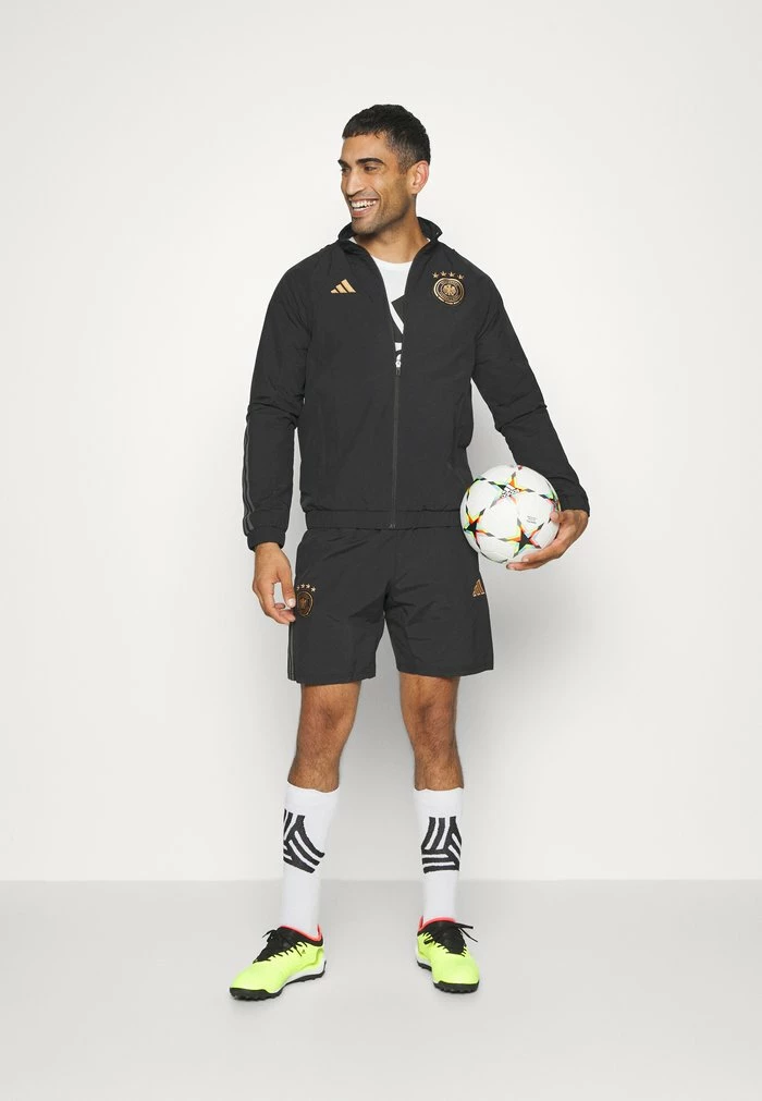 Adidas Performance DEUTSCHLAND DFB SHORT - Sports Shorts - Black 4 Adidas Performance DEUTSCHLAND DFB SHORT - Sports Shorts - Black - Image 2