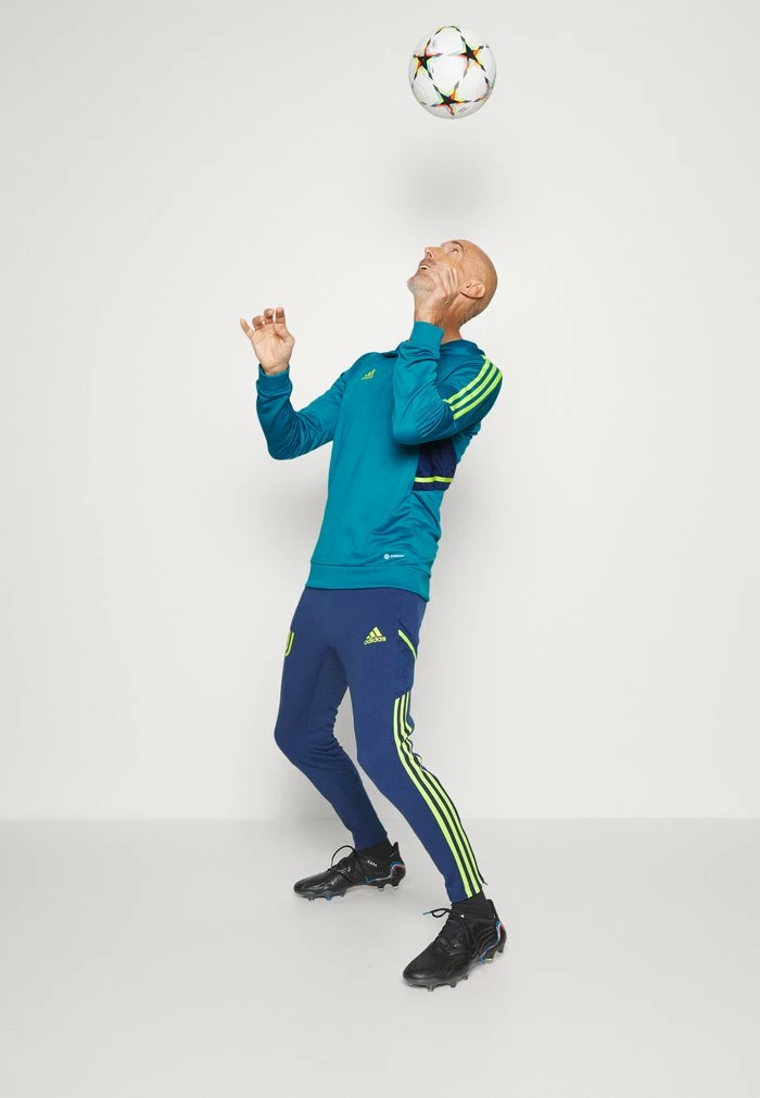 Adidas Performance JUVENTUS TURIN HOODY - Club Wear - Turquoise 4 Adidas Performance JUVENTUS TURIN HOODY - Club Wear - Turquoise - Image 2