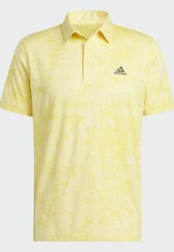 Adidas Performance JACQUARD - Polo Shirt - Almost Yellow Impact Yellow -adidas Performance Shop e9bcf79c10f04f548916a77ef34d752c