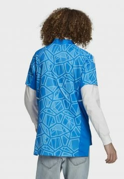 Adidas Performance REAL MADRID TORWART - Goalkeeper Shirt - Blue 13 Adidas Performance REAL MADRID TORWART - Goalkeeper Shirt - Blue -adidas Performance Shop ea0aed8e21cd405d95dcb4db6886b489