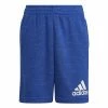 Adidas Performance FUTURE ICON BADGE - Sports Shorts - Blue -adidas Performance Shop ea1a62bd5379471b80ff31f5355ab6a8