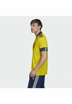 Adidas Performance SWEDEN SVFF HOME JERSEY - Club Wear - Yellow/indigo -adidas Performance Shop ea22283673ef408889b2a1ab55b7d971