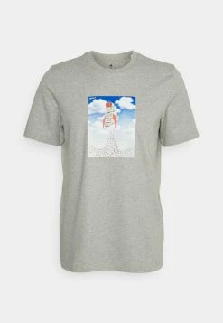 Adidas Performance BOOST - Print T-shirt - Medium Grey Heather -adidas Performance Shop ea2676b575dd425b9a6760494782fcc3