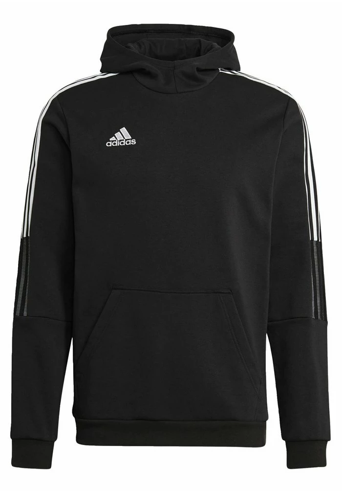 Adidas Performance TIRO 21 SWEAT HOODIE - Hoodie - Black 8 Adidas Performance TIRO 21 SWEAT HOODIE - Hoodie - Black - Image 6