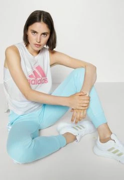 Adidas Performance BLUVQ3 TRAINING - Top - White/bliss Pink -adidas Performance Shop ea5aafa120e945af84e3c245b283f636