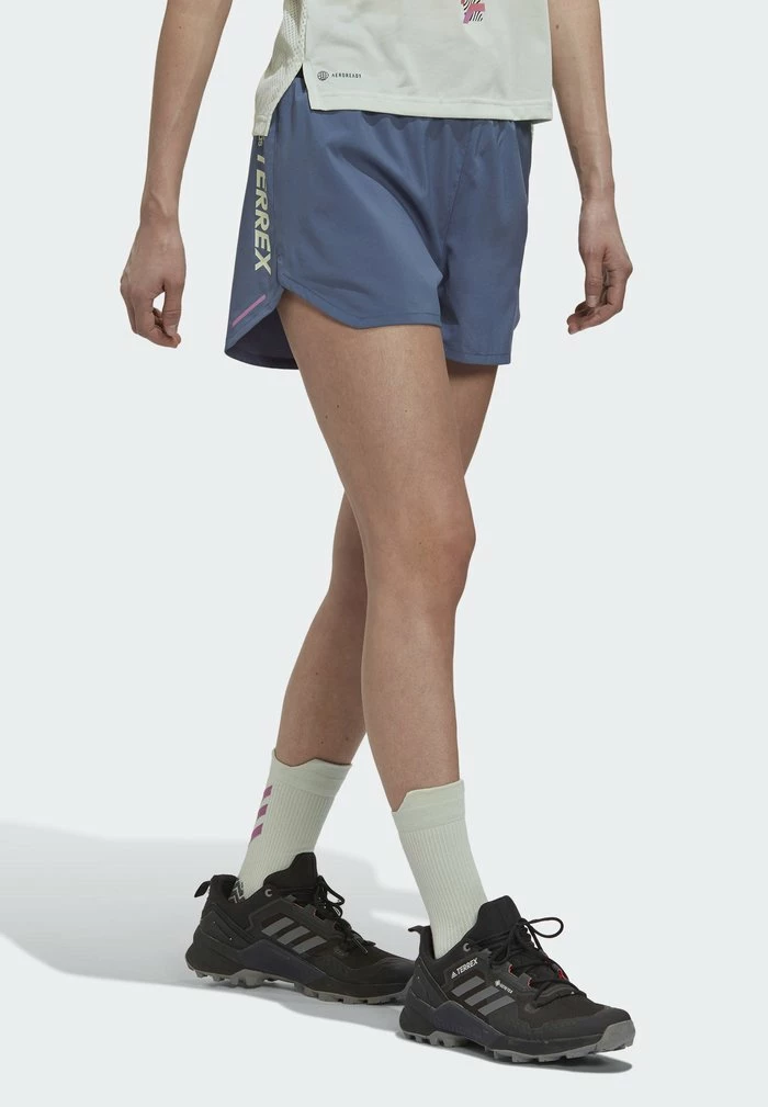 Adidas Performance AGRAVIC SHORT - Sports Shorts - Blue 9 Adidas Performance AGRAVIC SHORT - Sports Shorts - Blue - Image 7