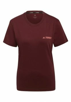 Adidas Performance GRAPHICS TEE - Print T-shirt - Red -adidas Performance Shop eac5b6a78279431ea37143a6bf37ced5