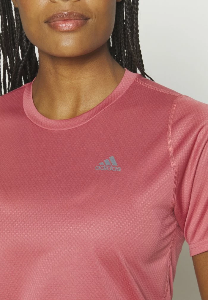 Adidas Performance Print T-shirt - Red 6 Adidas Performance Print T-shirt - Red - Image 4