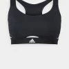 Adidas Performance Medium Support Sports Bra - Black/white -adidas Performance Shop eb3e4dbc10904b28b9e10e1ac400276f