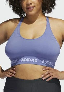 Adidas Performance AEROKNIT PS TRAINING WORKOUT DESIGNED4TRAINING PRIMEGREEN SPORTS BRA LIGHT SUPPORT FITTED - Light Support Sports Bra - Orbit Violet -adidas Performance Shop eb8195e3e4ce434b928988811d82129c