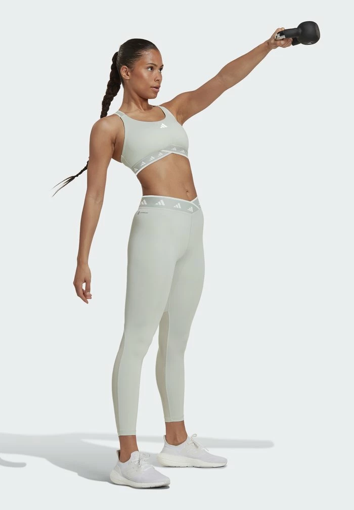 Adidas Performance Leggings - Linen Green 3 Adidas Performance Leggings - Linen Green