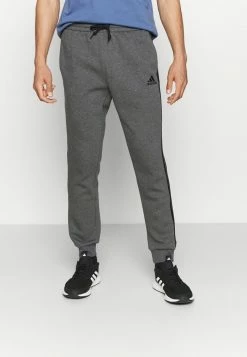 Adidas Performance Tracksuit Bottoms - Dark Grey Heather/black