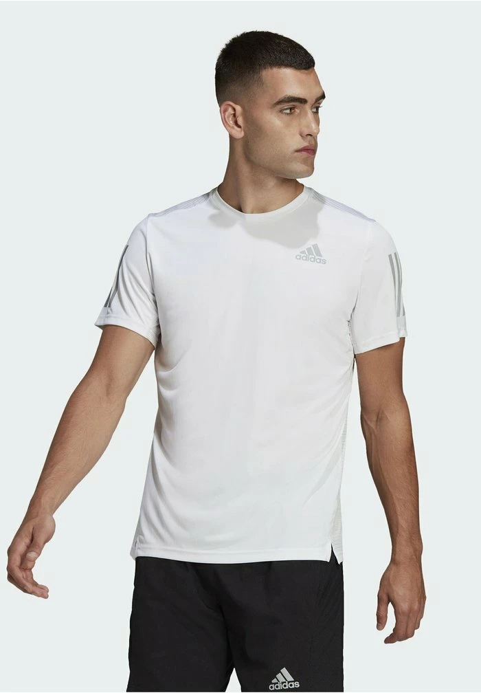 Adidas Performance Print T-shirt - White 3 Adidas Performance Print T-shirt - White