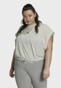 Adidas Performance HYPERGLAM - Print T-shirt - Green