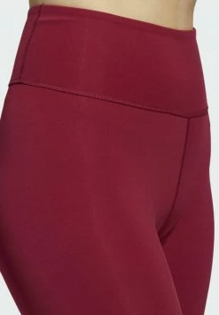 Adidas Performance OPTIME - Leggings - Red -adidas Performance Shop ecfd3415d7e24e6689f0e677c6095fd3