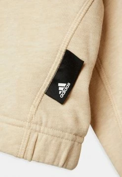 Adidas Performance LOUNGE CREW - Sweatshirt - Beige -adidas Performance Shop ed0faa4dc21d43c2b446c2c7a929f48f