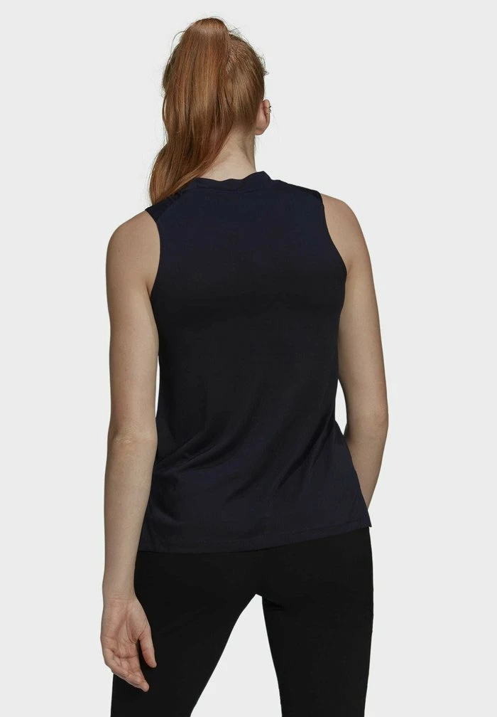 Adidas Performance W MT TANK - Sports T-shirt - Blue 4 Adidas Performance W MT TANK - Sports T-shirt - Blue - Image 2