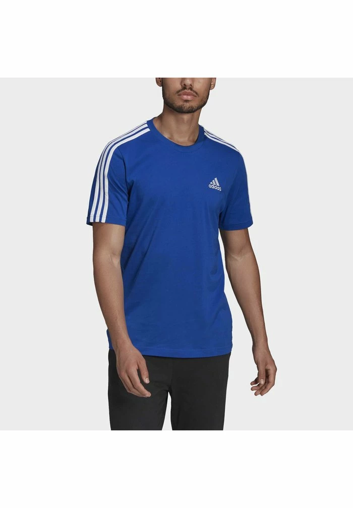Adidas Performance Print T-shirt - Blue 7 Adidas Performance Print T-shirt - Blue - Image 5