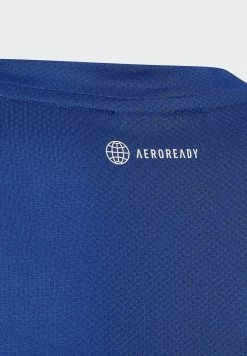 Adidas Performance HIGH INTENSITY SLOG - Print T-shirt - Blue -adidas Performance Shop ed77fa8fb7e644778bd2a482aefccb82