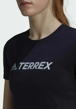 Adidas Performance LOGO - Print T-shirt - Blue -adidas Performance Shop ed915b7a980847bbbd4bc0c220828333