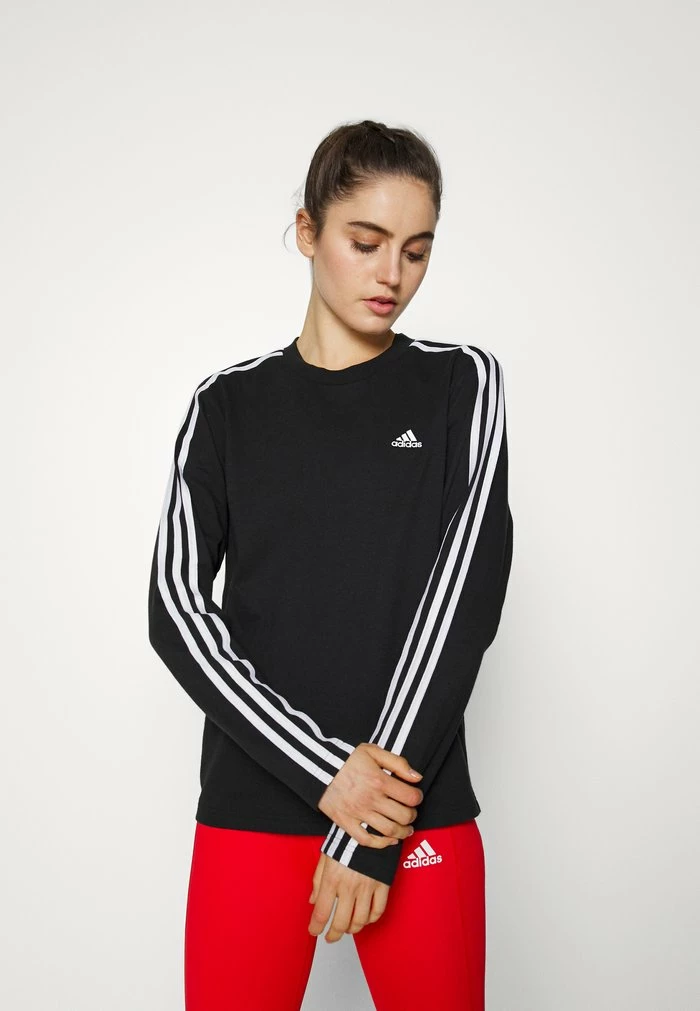 Adidas Performance Long Sleeved Top - Black/white 3 Adidas Performance Long Sleeved Top - Black/white