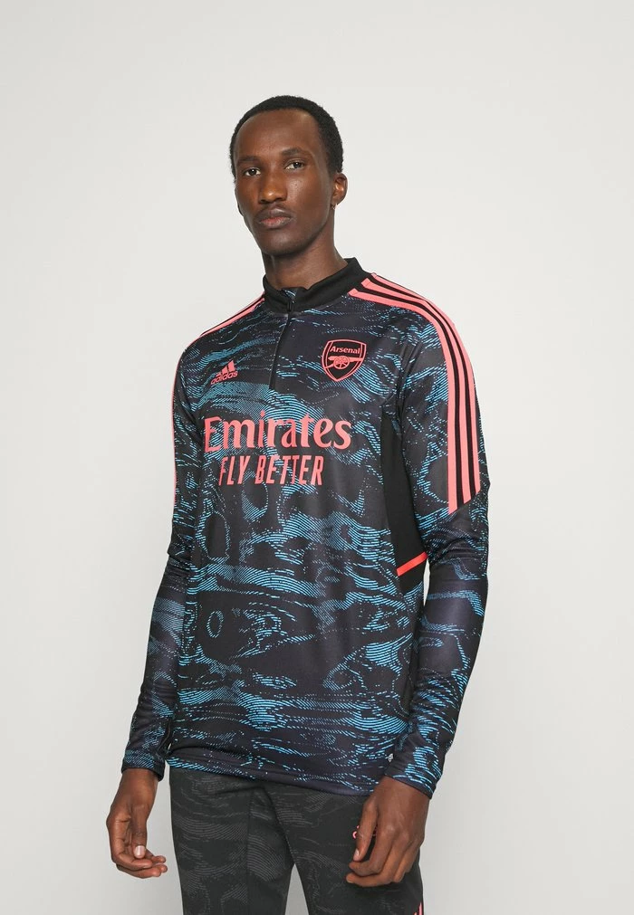 Adidas Performance ARSENAL LONDON TRAININGS - Club Wear - Bliss Blue/black 3 Adidas Performance ARSENAL LONDON TRAININGS - Club Wear - Bliss Blue/black