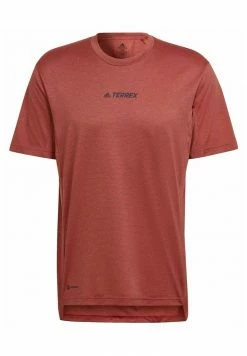 Adidas Performance OUTDOOR - Sports T-shirt - Braun -adidas Performance Shop f02f9d61fc61421f814f2fd70148eaa7