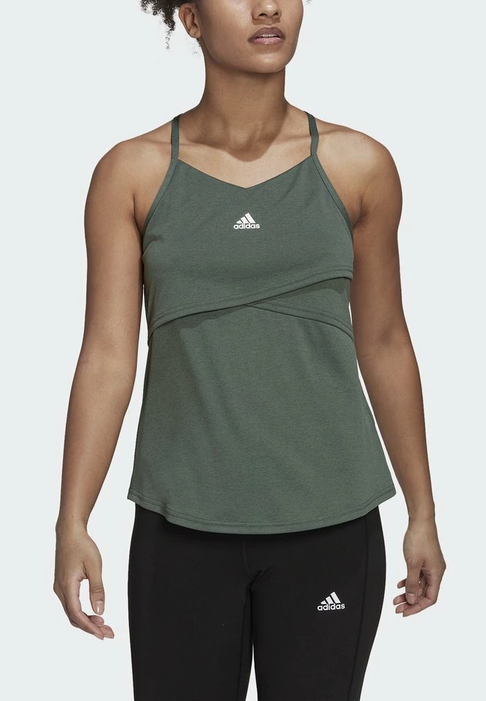 Adidas Performance Top - Green Oxide White 6 Adidas Performance Top - Green Oxide White - Image 4