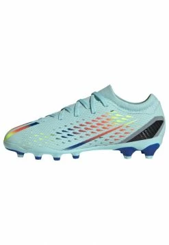 Adidas Performance SPEEDPORTAL - Moulded Stud Football Boots - Clear Aqua Power Blue Solar Yellow