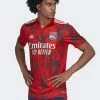 Adidas Performance OLYMPIQUE LYONNAIS AWAY - Print T-shirt - Red