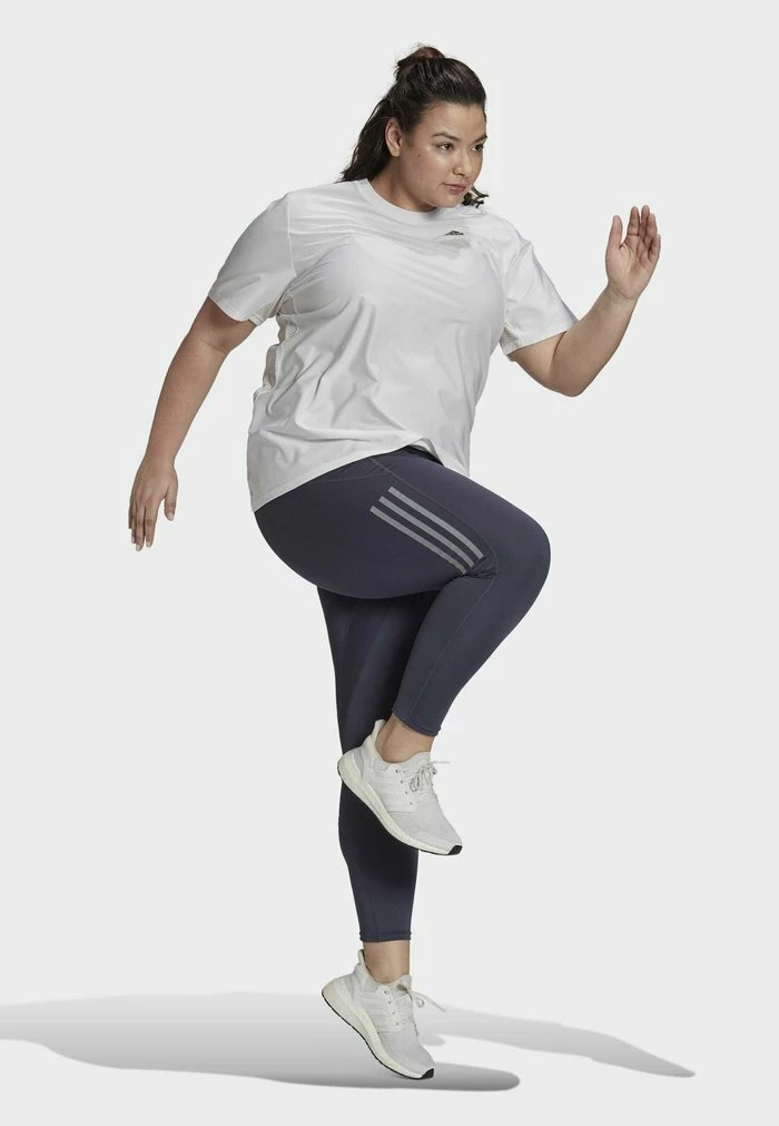 Adidas Performance RUNNER - Print T-shirt - White 4 Adidas Performance RUNNER - Print T-shirt - White - Image 2