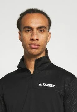 Adidas Performance MT HALF ZI LS - Long Sleeved Top - Black 13 Adidas Performance MT HALF ZI LS - Long Sleeved Top - Black -adidas Performance Shop f132ef368128408fa8e19142b1889321