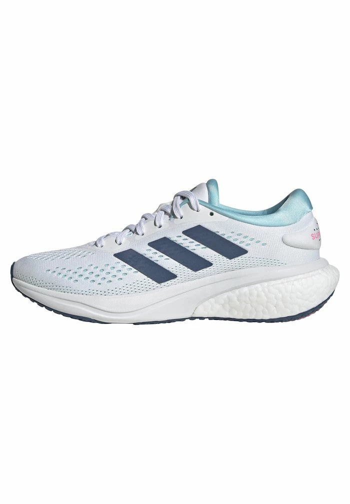 Adidas Performance SUPERNOVA - Neutral Running Shoes - Ftwr White Steel Bliss Blue 3 Adidas Performance SUPERNOVA - Neutral Running Shoes - Ftwr White Steel Bliss Blue