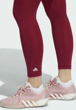 Adidas Performance OPTIME - Leggings - Red -adidas Performance Shop f1c775fd909e41388bd7642ea38c3136