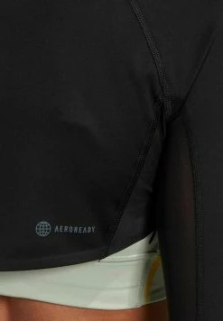 Adidas Performance HIIT 45 SECONDS SUPER CR - Sports T-shirt - Schwarz Grau -adidas Performance Shop f1e0ce1aac5b489c8e5887526697f09f