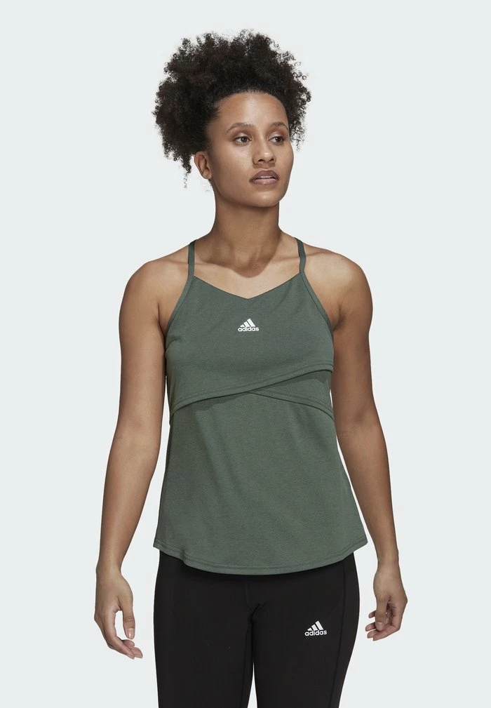 Adidas Performance Top - Green Oxide White 5 Adidas Performance Top - Green Oxide White - Image 3
