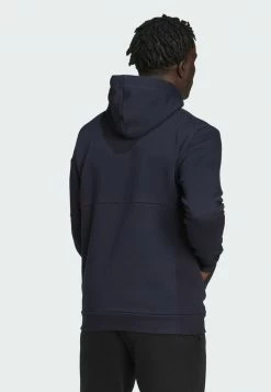 Adidas Performance ESSENTIALS FOR GAME DAY - Zip-up Sweatshirt - Blue -adidas Performance Shop f2324cdb73fc4d4c8f22459c34f4c368