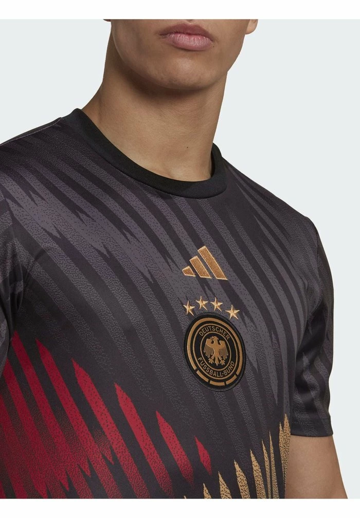 Adidas Performance DEUTSCHLAND DFB PREMATCH SHIRT - National Team Wear - Black Grey Six Team Victory Red St Tan 5 Adidas Performance DEUTSCHLAND DFB PREMATCH SHIRT - National Team Wear - Black Grey Six Team Victory Red St Tan - Image 3