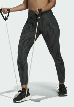 Adidas Performance OPTIME TI AOP78 - Leggings - Grey