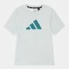 Adidas Performance BAR TEE UNISEX - Print T-shirt - Light Grey Heather 1 Adidas Performance BAR TEE UNISEX - Print T-shirt - Light Grey Heather -adidas Performance Shop f342d2c1337c4a038625759730e2c767