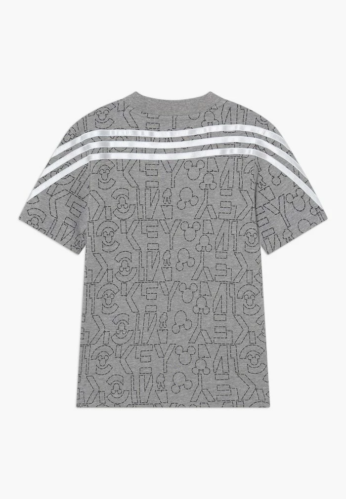 Adidas Performance LK DISNEY MICKEY MOUSE TEE - Print T-shirt - Medium Grey Heather/white/vivid Red 4 Adidas Performance LK DISNEY MICKEY MOUSE TEE - Print T-shirt - Medium Grey Heather/white/vivid Red - Image 2