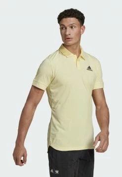 Adidas Performance NEW YORK TENNIS - Polo Shirt - Yellow -adidas Performance Shop f42b8c4cc9a8423484cb683b1667eac4