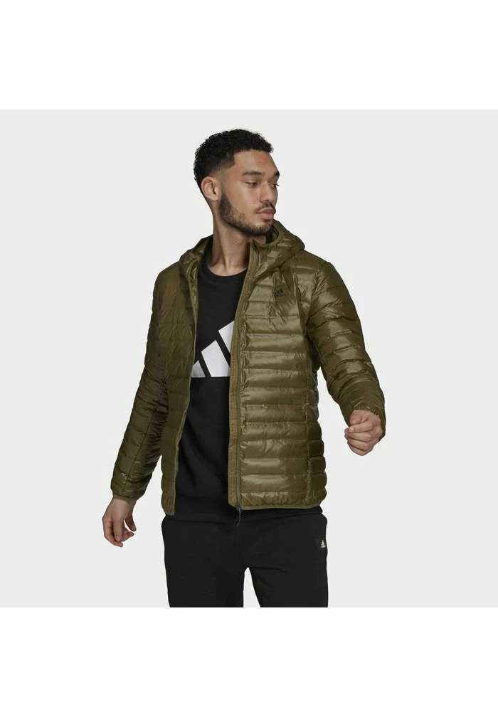 Adidas Performance VARILITE HOODED DOWN - Winter Jacket - Focus Olive 3 Adidas Performance VARILITE HOODED DOWN - Winter Jacket - Focus Olive