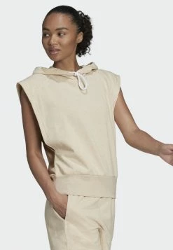 Adidas Performance STUDIO LOUNGE - Print T-shirt - Beige -adidas Performance Shop f45489a202974e7097634e78a97b4c85